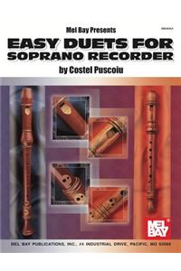 Mel Bay Presents Easy Duets for Soprano Recorder