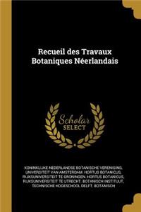 Recueil des Travaux Botaniques Néerlandais