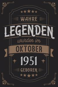 Wahre Legenden wurden im Oktober 1951 geboren