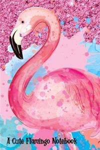 A Cute Flamingo Notebook