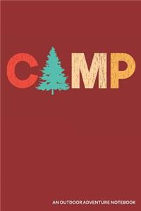 Camp an Outdoor Adventure Notebook