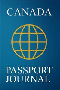 Canada Passport Journal