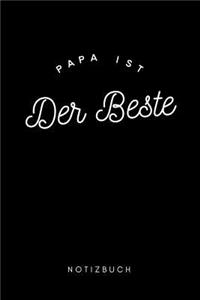 Papa ist der Beste Notizbuch