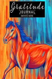 Gratitude Journal Majestic Horse