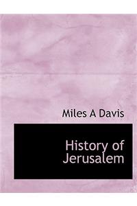 History of Jerusalem
