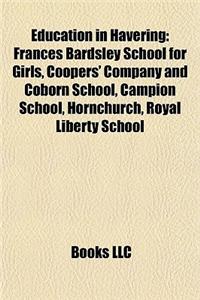 Education in Havering