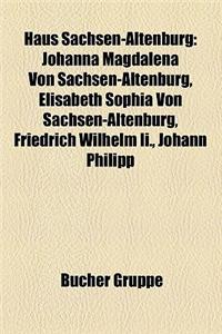 Haus Sachsen-Altenburg