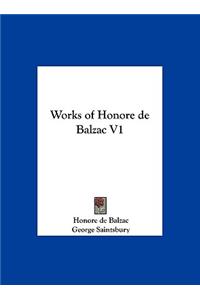 Works of Honore de Balzac V1