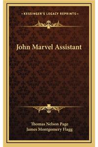 John Marvel Assistant
