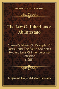 Law Of Inheritance Ab Intestato