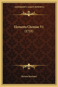 Elementa Chemiae V1 (1733)