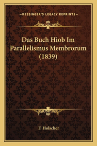 Buch Hiob Im Parallelismus Membrorum (1839)