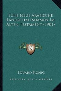 Funf Neue Arabische Landschaftsnamen Im Alten Testament (1901)