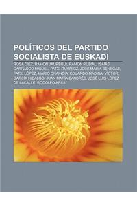 Politicos del Partido Socialista de Euskadi
