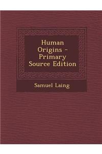 Human Origins - Primary Source Edition