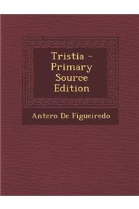 Tristia - Primary Source Edition