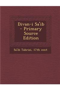Divan-I Sa'ib