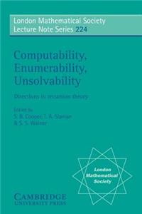 Computability, Enumerability, Unsolvability