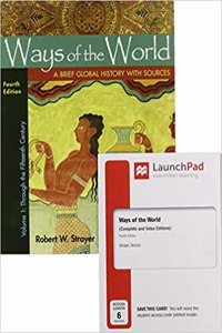 Ways of the World with Sources, Volume 1 & Launchpad for Ways of the World with Sources (1-Term Access)