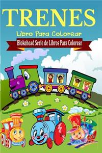 Trenes Libro Para Colorear