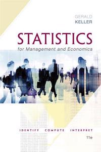 Statistics for Management and Economics (Book Only)