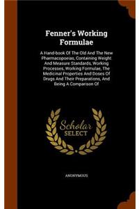 Fenner's Working Formulae