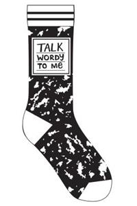 Talk Wordy to Me Socks