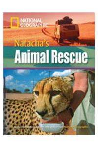 Natacha's Animal Rescue + Book with Multi-Rom: Footprint Reading Library 3000