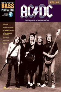 AC/DC Bass Play-Along Volume 40 Book/Online Audio