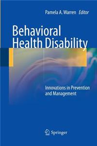 Behavioral Health Disability