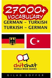 27000+ German - Turkish Turkish - German Vocabulary