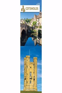 Cotswolds Slim Calendar 2023