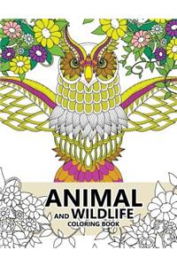 Animal and Wildlife Coloring book