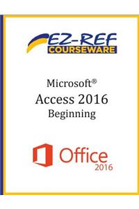 Microsoft Access 2016 - Beginning