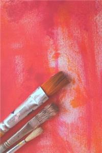 Artist's Paintbrushes Creativity Journal