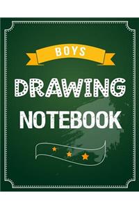 Boys Drawing Notebook