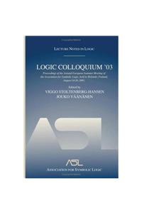 Logic Colloquium '03