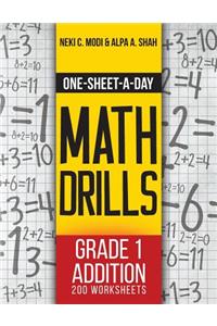 One-Sheet-A-Day Math Drills