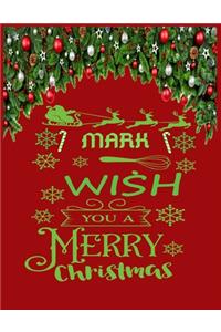 MARK wish you a merry christmas