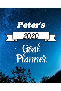 Peter's 2020 Goal Planner