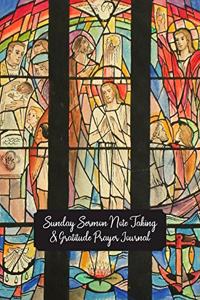 Sunday Sermon Note Taking & Gratitude Prayer Journal