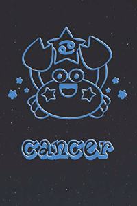 My Cute Zodiac Sign Cancer Notebook