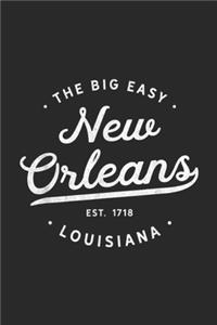 The big easy New Orleans est.1718 Louisiana