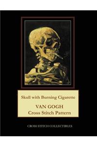Skull with Burning Cigarette