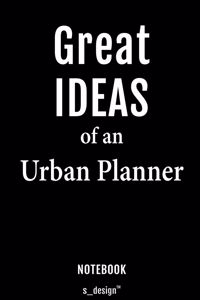 Notebook for Urban Planners / Urban Planner