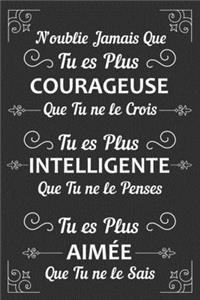 N'oublie Jamais Que Tu Es Plus Courageuse Que Tu Ne Le Crois