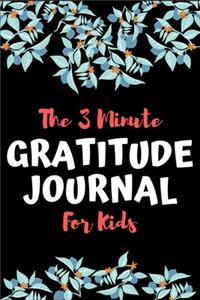 The 3 Minute Gratitude Journal For Kids