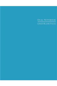 Dual Notebook Lined/Blank Pages