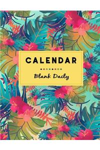Blank Calendar Daily