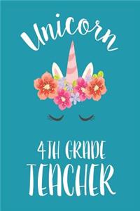 Unicorn 4th Grade Teacher